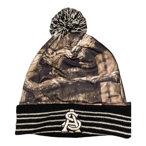 Captivating Camouflage Arizona Sun Devils Beanie 94% Polyester 6% Spandex - Picture 1 of 4